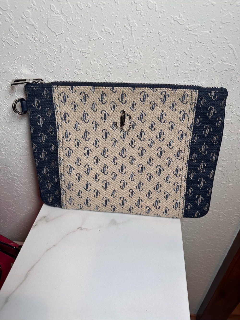 Jimmy Choo Canvas Clutch
